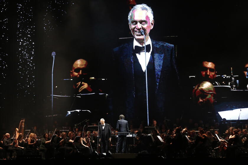 Andrea Bocelli concert in Athens