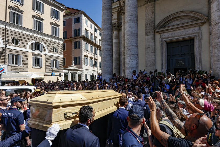 Funerali di Michela Murgia - RIPRODUZIONE RISERVATA