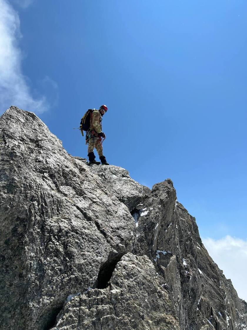 La Brigata Julia tra i ghiacciai del Monte Bianco - RIPRODUZIONE RISERVATA