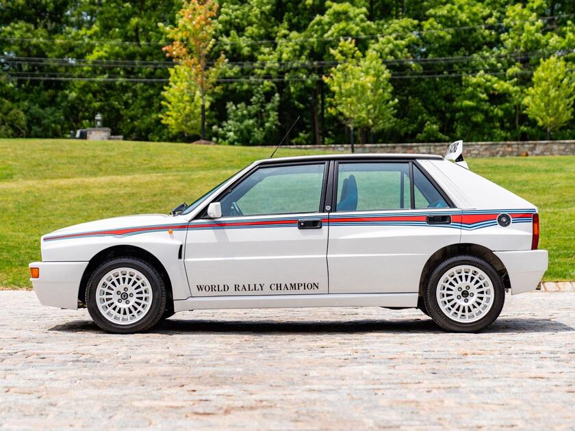 Delta Integrale Martini 6 RM Sotheby 's © ANSA/RM