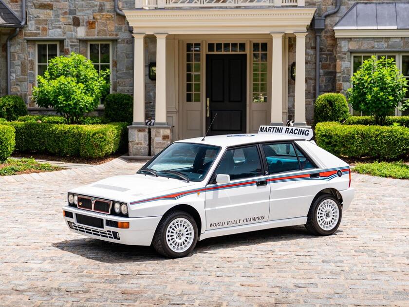 Delta Integrale Martini 6 RM Sotheby 's © ANSA/RM