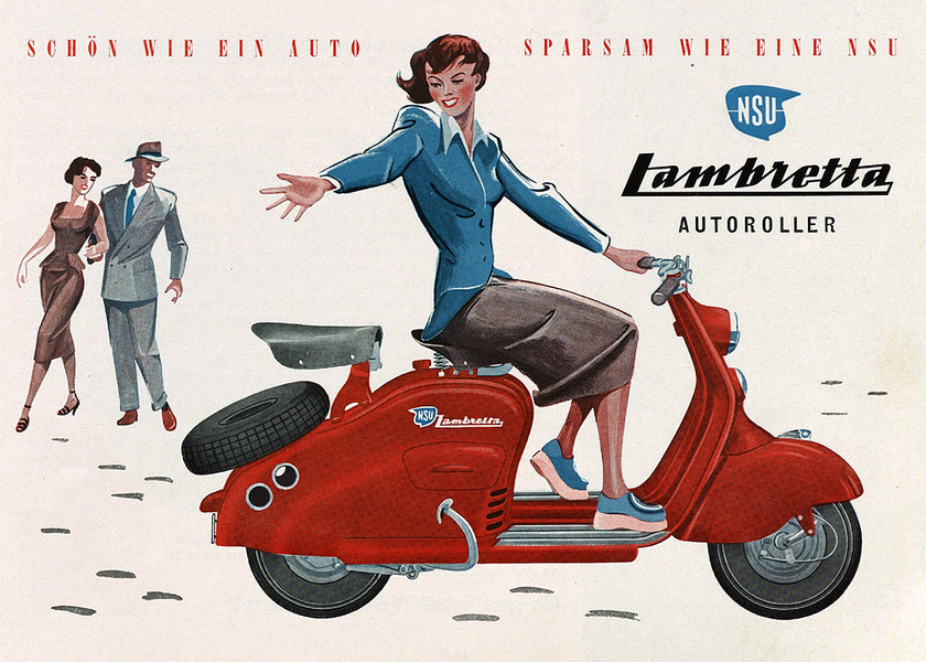 Nsu Lambretta © ANSA/Audi Trdition