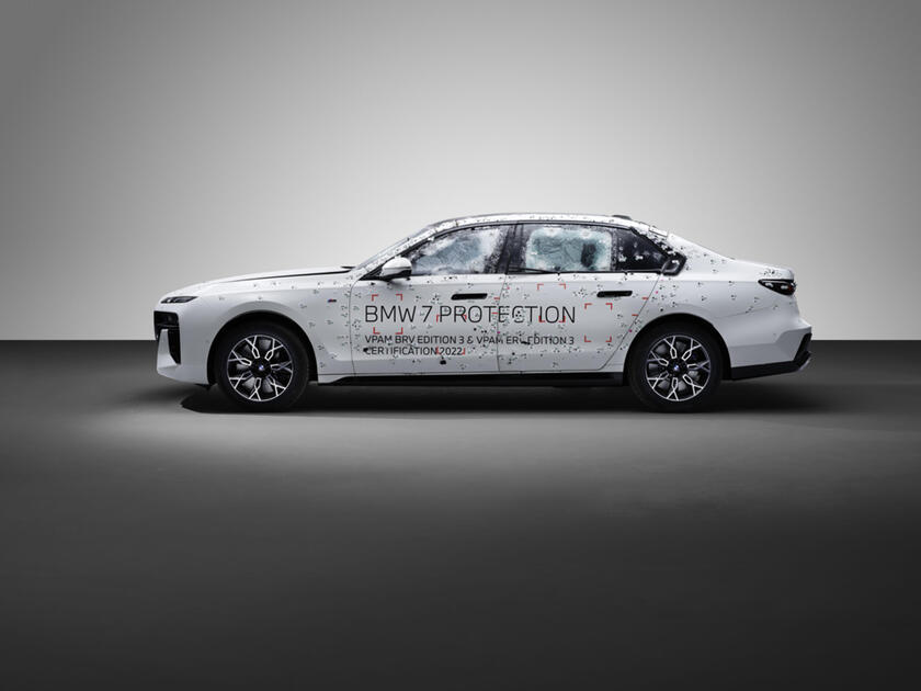 Bmw i7 e Serie 7 Protection © ANSA/Bmw