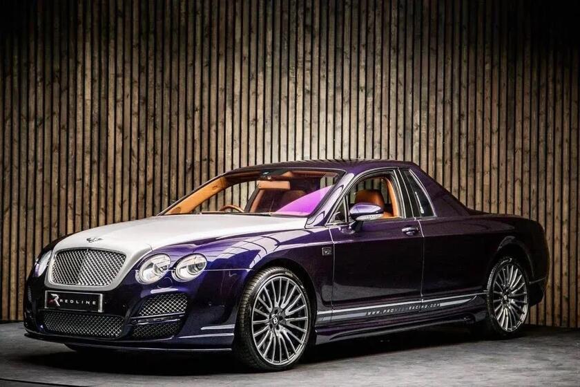 Bentley Flying Spur pick-up DC Customs © ANSA/Bentley