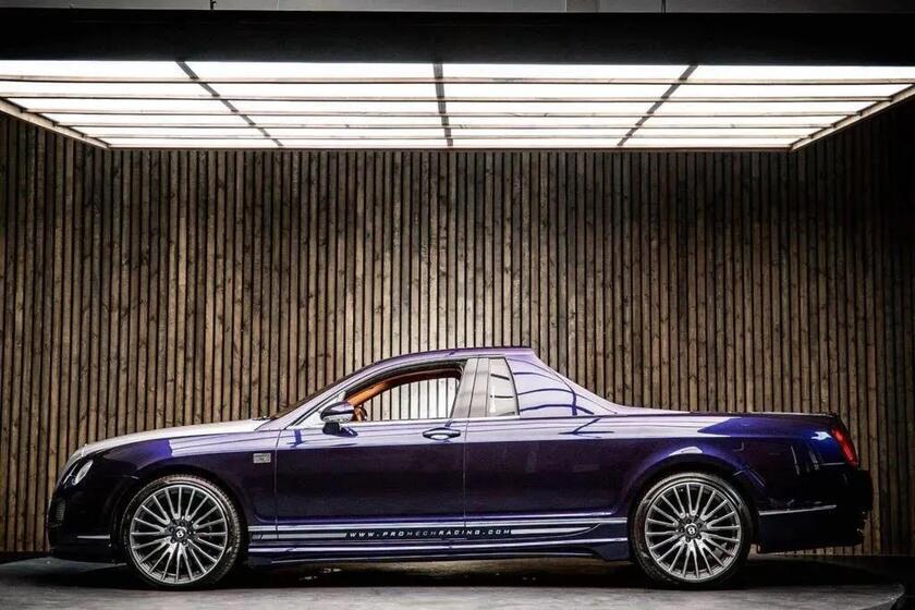 Bentley Flying Spur pick-up DC Customs © ANSA/Bentley