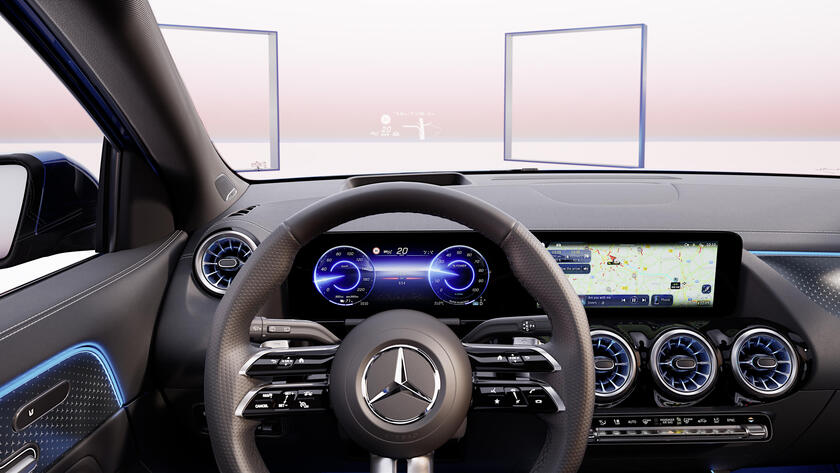 Mercedes EQA e EQB - RIPRODUZIONE RISERVATA