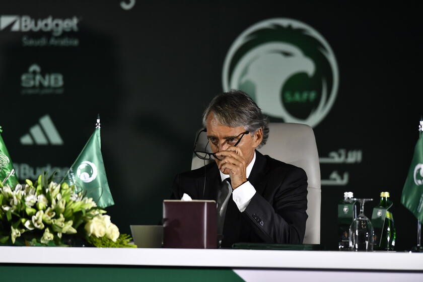 Roberto Mancini presented as new head coach of Saudi Arabia