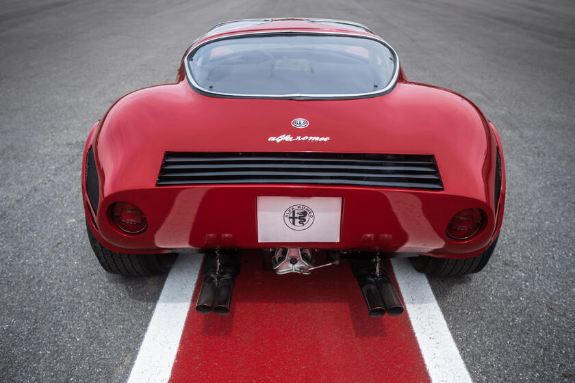 Alfa Romeo 33 Stradale del 1967 © ANSA/Ufficio Stampa Alfa Romeo