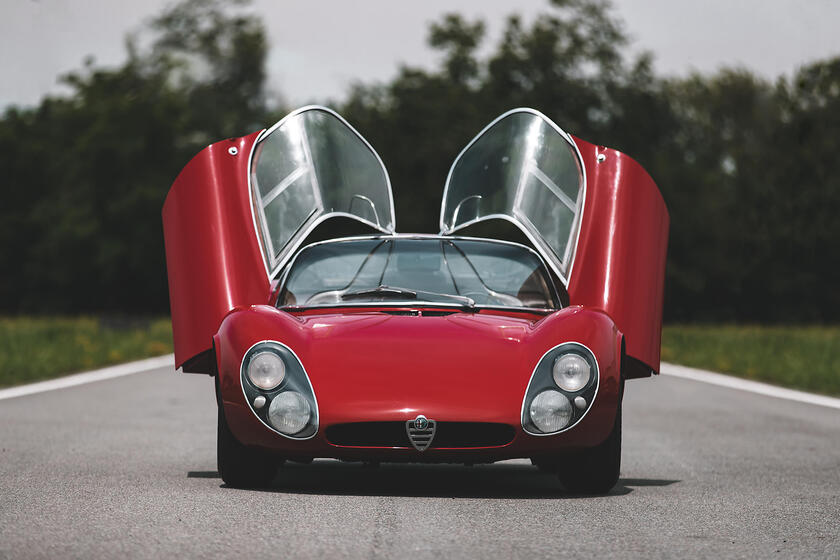 Alfa Romeo 33 Stradale del 1967 © ANSA/Ufficio Stampa Alfa Romeo