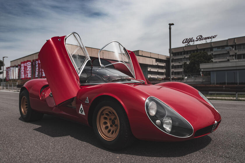 Alfa Romeo 33 Stradale del 1967 © ANSA/Ufficio Stampa Alfa Romeo