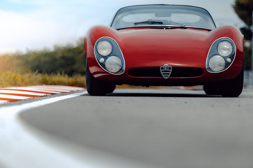 Alfa Romeo 33 Stradale del 1967 © ANSA/Ufficio Stampa Alfa Romeo