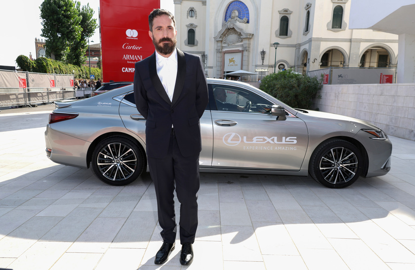 Il regista Pablo Larraín arriva alla proiezione di  'El Conde ' © ANSA/Lexus/Getty Images