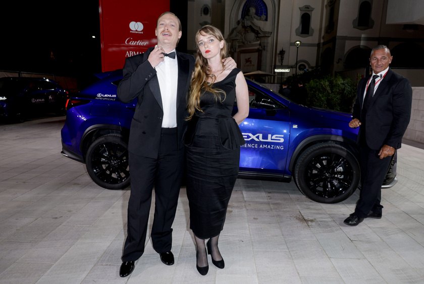 Caleb Landry Jones e Katya Zvereva © ANSA/Lexus/Getty Images