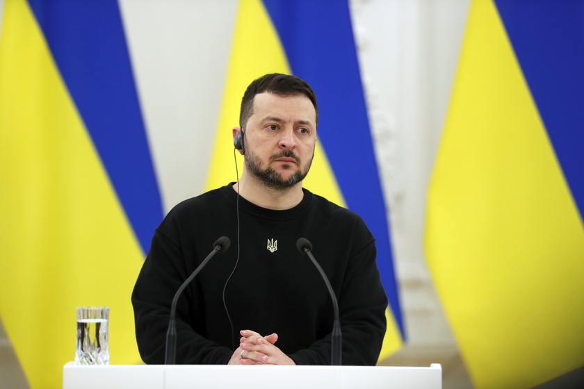 Ukraine 's President Zelensky makes surprise visit to Lithuania - RIPRODUZIONE RISERVATA