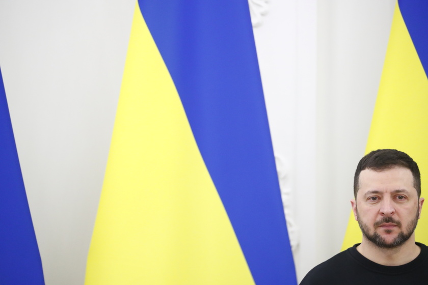 Ukraine 's President Zelensky makes surprise visit to Lithuania - RIPRODUZIONE RISERVATA