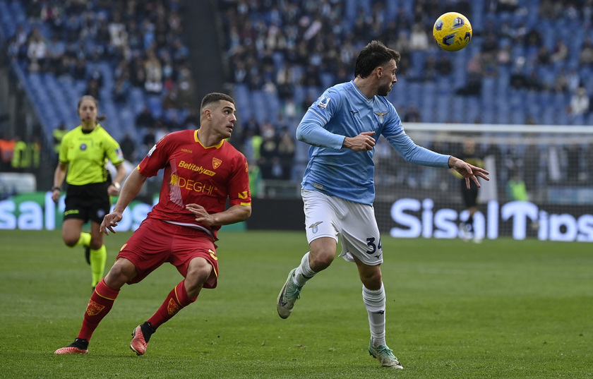 Soccer: Serie A; Lazio vs Lecce - RIPRODUZIONE RISERVATA