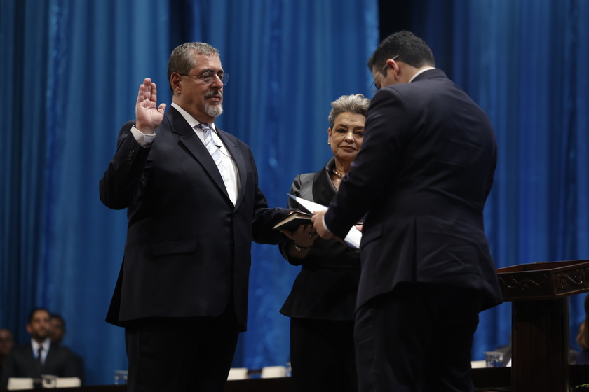 Bernardo Arevalo, inaugurated as new President of Guatemala - RIPRODUZIONE RISERVATA