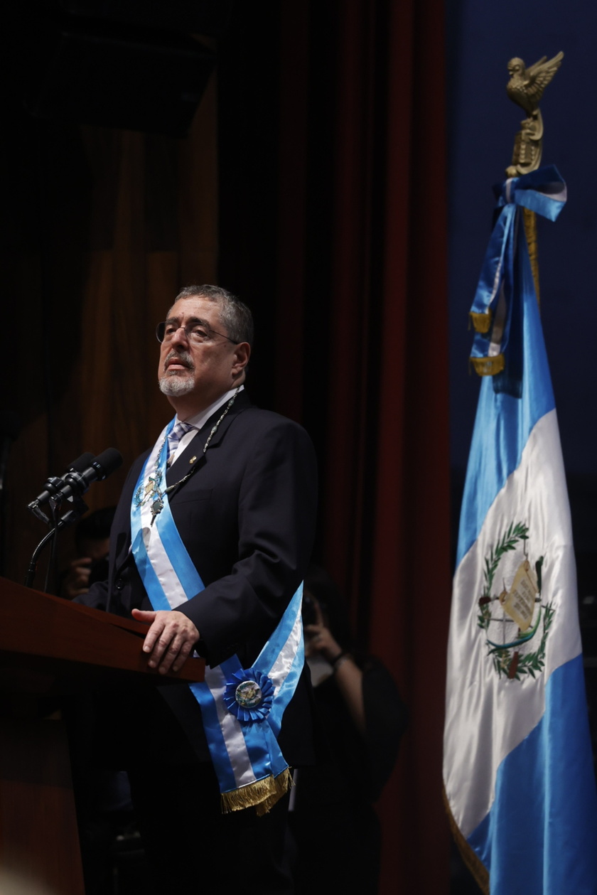 Bernardo Arevalo, inaugurated as new President of Guatemala - RIPRODUZIONE RISERVATA