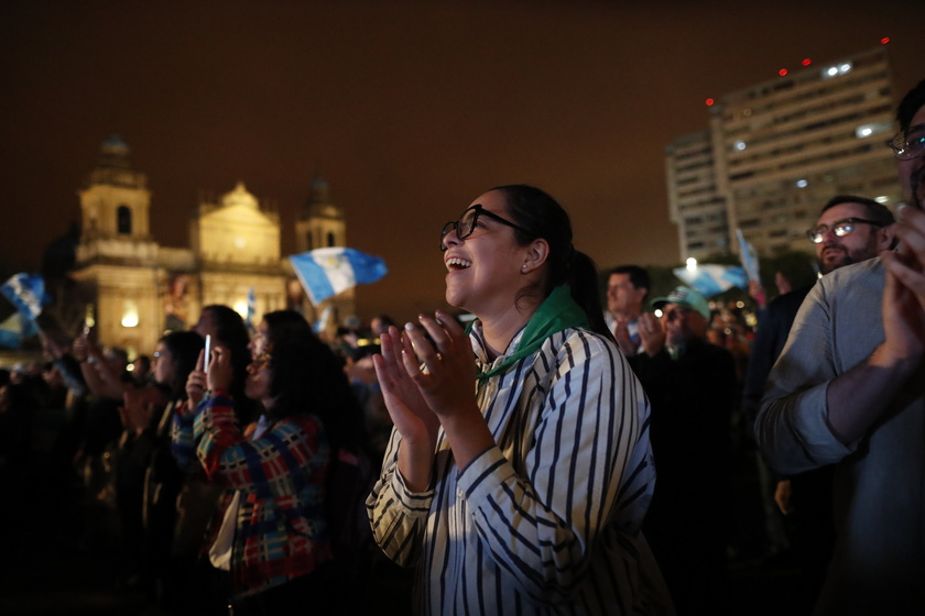 Inauguration of Guatemala 's new president Bernardo Arévalo - RIPRODUZIONE RISERVATA