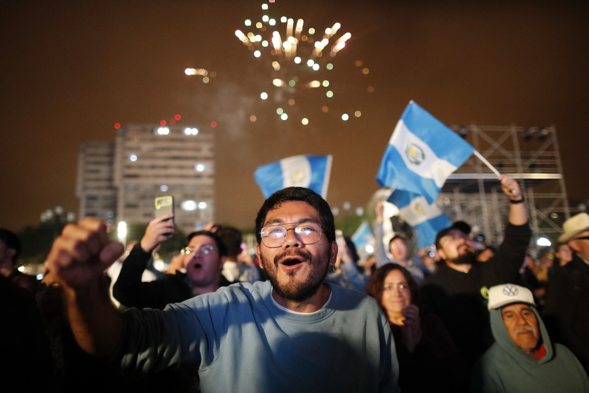 Inauguration of Guatemala 's new president Bernardo Arévalo - RIPRODUZIONE RISERVATA