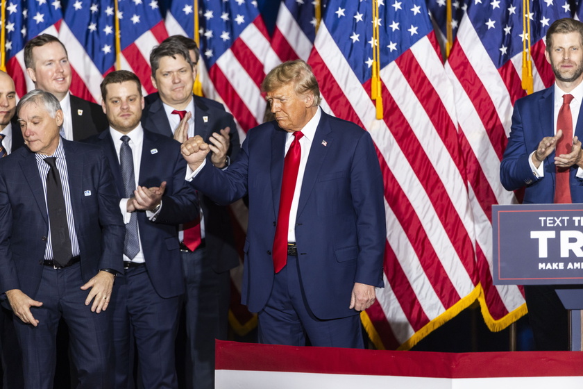 Donald Trump wins Iowa caucus - RIPRODUZIONE RISERVATA