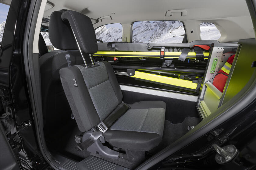 Nissan X-Trail Mountain Rescue: perfetta per la neve © ANSA/Web