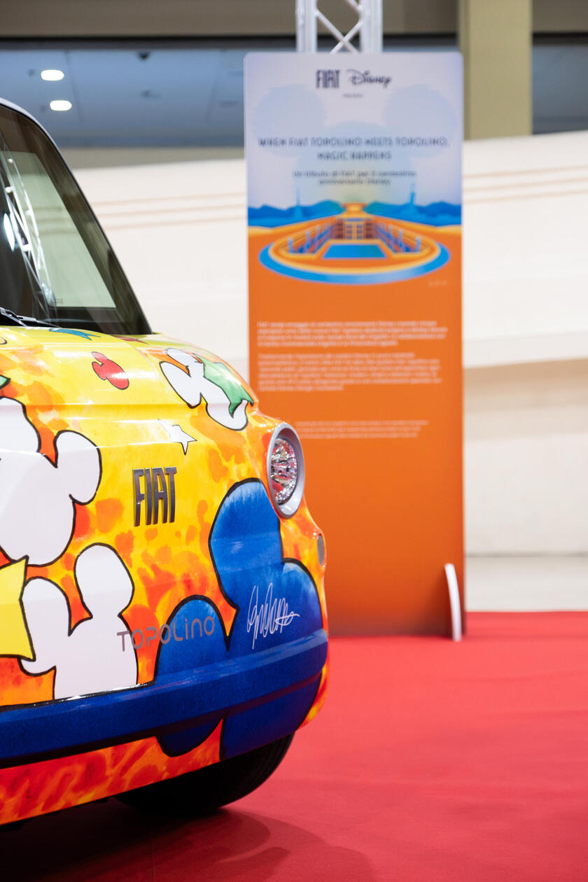 Le Topolino one-off dedicate a Mickey Mouse al Lingotto - RIPRODUZIONE RISERVATA