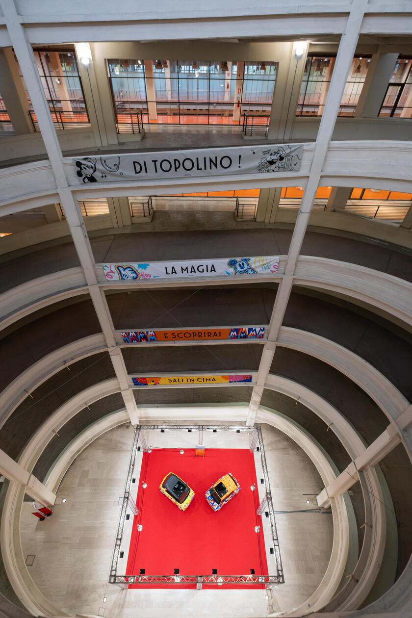 Le Topolino one-off dedicate a Mickey Mouse al Lingotto - RIPRODUZIONE RISERVATA