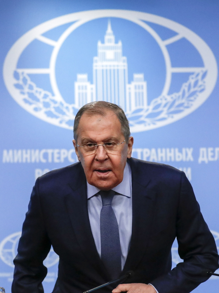 Russian Foreign Minister Lavrov holds annual news conference in Moscow - RIPRODUZIONE RISERVATA