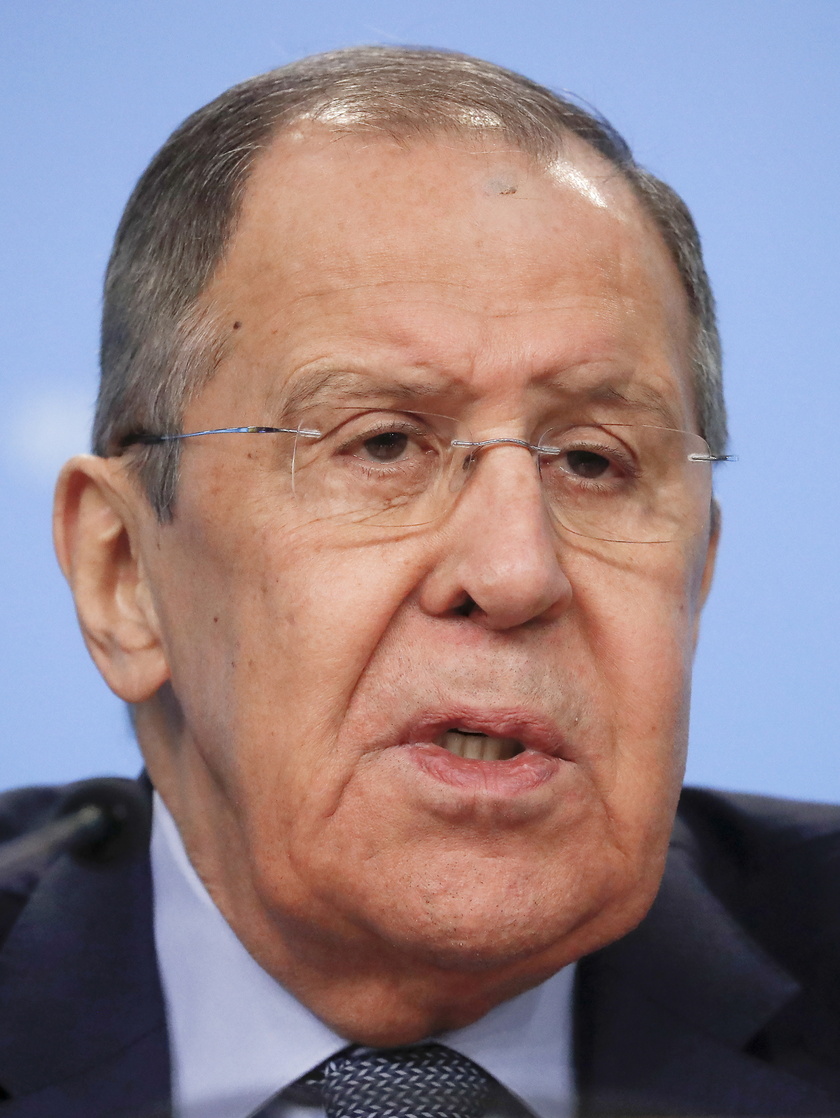 Russian Foreign Minister Lavrov holds annual news conference in Moscow - RIPRODUZIONE RISERVATA