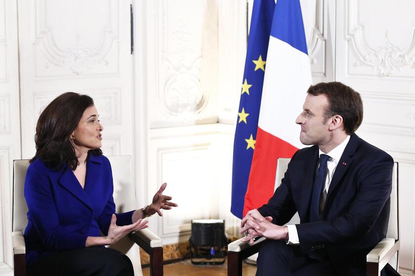 Choose France business summit with Emmanuel Macron - RIPRODUZIONE RISERVATA