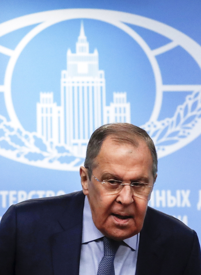 Russian Foreign Minister Lavrov holds annual news conference in Moscow - RIPRODUZIONE RISERVATA