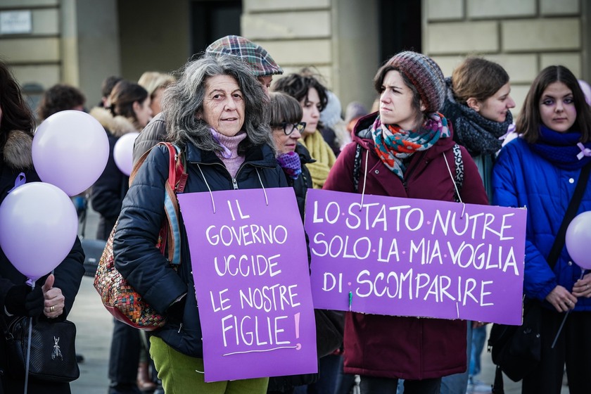 A Torino manifestazione sulla legge dei disturbi allimentari - RIPRODUZIONE RISERVATA