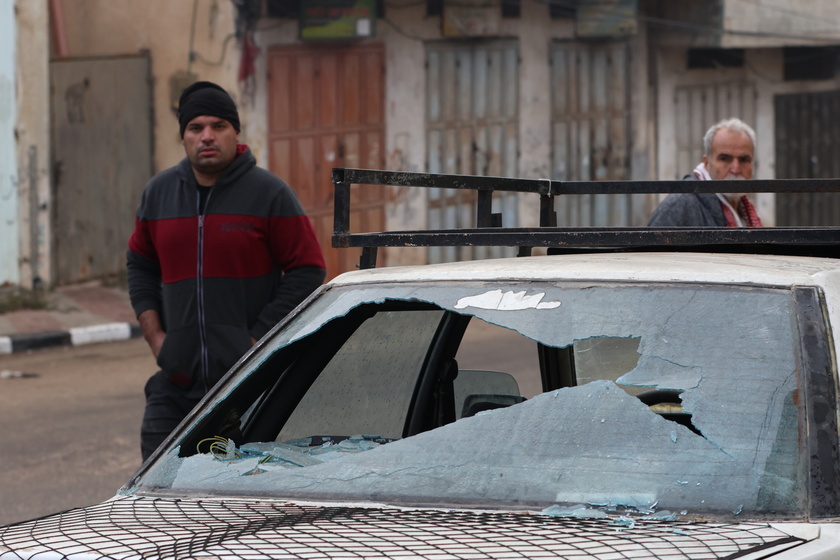 Four Paletsinians killed following an Isaraeli army raid near Qalqilya in the West Bank - RIPRODUZIONE RISERVATA