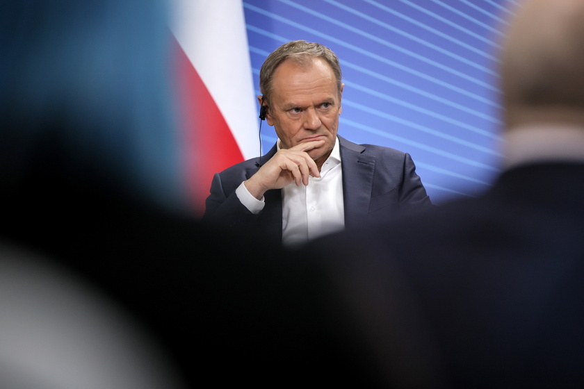 Polish Prime Minister Donald Tusk visits Ukraine - RIPRODUZIONE RISERVATA