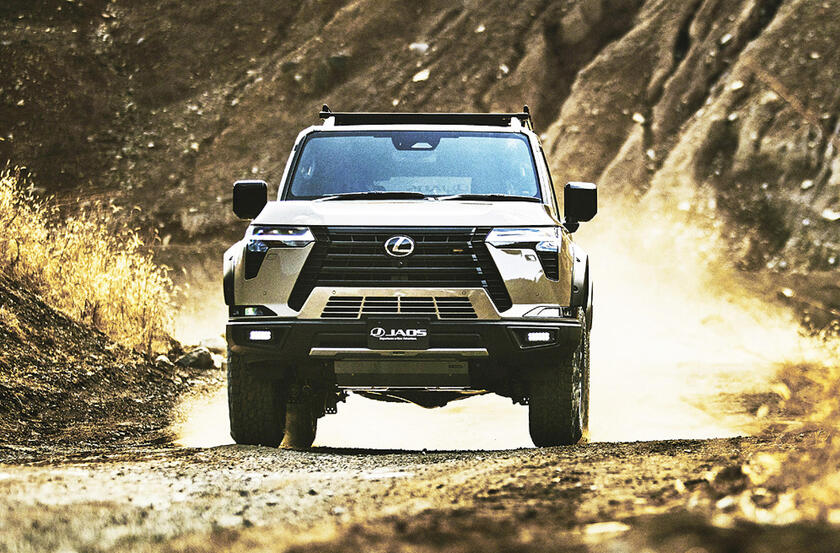 Con l 'abito Jaos il suv Lexus GX 550 � pronto alle prove pi� dure - RIPRODUZIONE RISERVATA