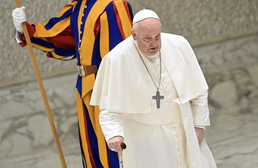 Pope Francis leads Audience with the Confirmands of the Archdiocese of Bari-Bitonto - RIPRODUZIONE RISERVATA