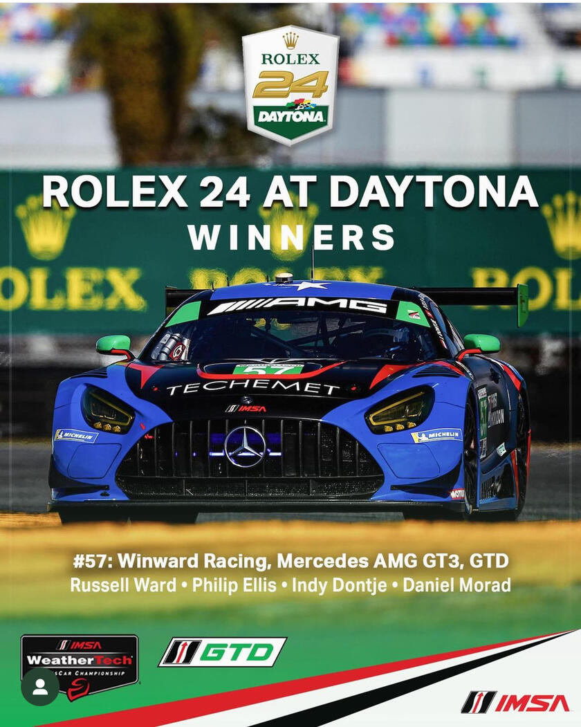 24h di Daytona 2024 © ANSA/www.imsa.com