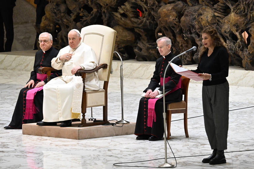 Pope Francis holds weekly general audience - RIPRODUZIONE RISERVATA