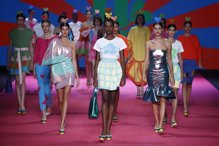 Agatha Ruiz de la Prada - Runway - Mercedes-Benz Fashion Week Madrid S/S2023 - RIPRODUZIONE RISERVATA