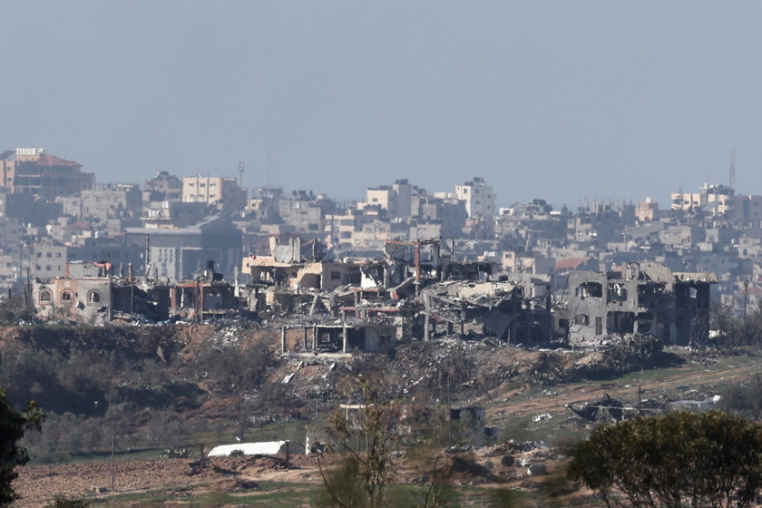 Israeli forces at the Israel-Gaza border - RIPRODUZIONE RISERVATA