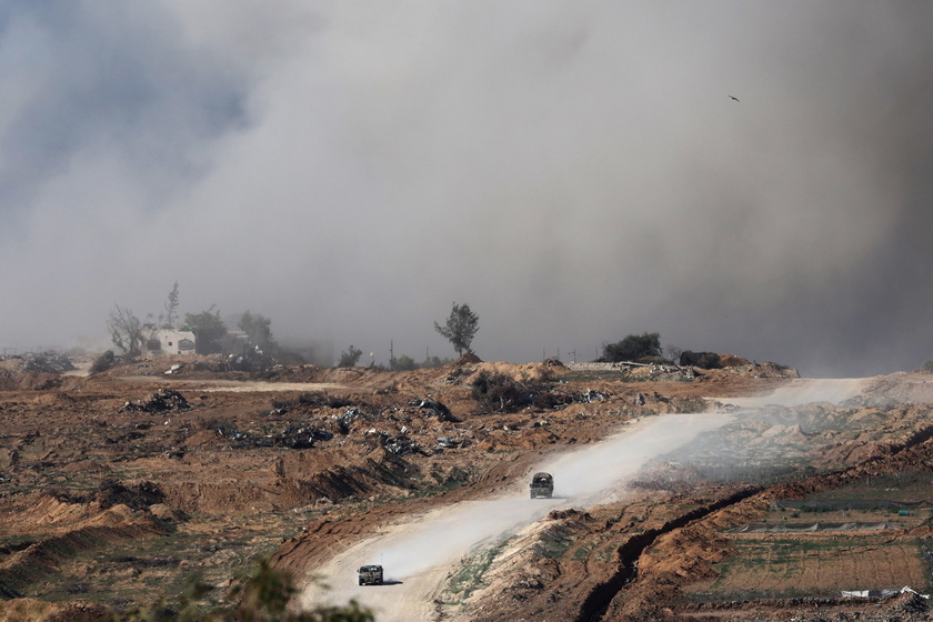 Israeli forces continue military strikes on Gaza Strip - RIPRODUZIONE RISERVATA