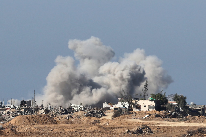 Israeli forces continue military strikes on Gaza Strip - RIPRODUZIONE RISERVATA