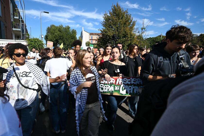 Greta Thunberg, attivisti del clima lottino anche per Palestina