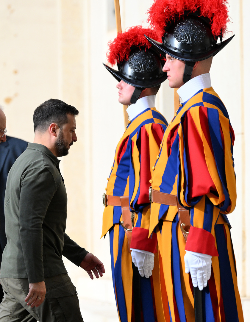 Ukrainian President Volodymyr Zelensky visits Vatican City