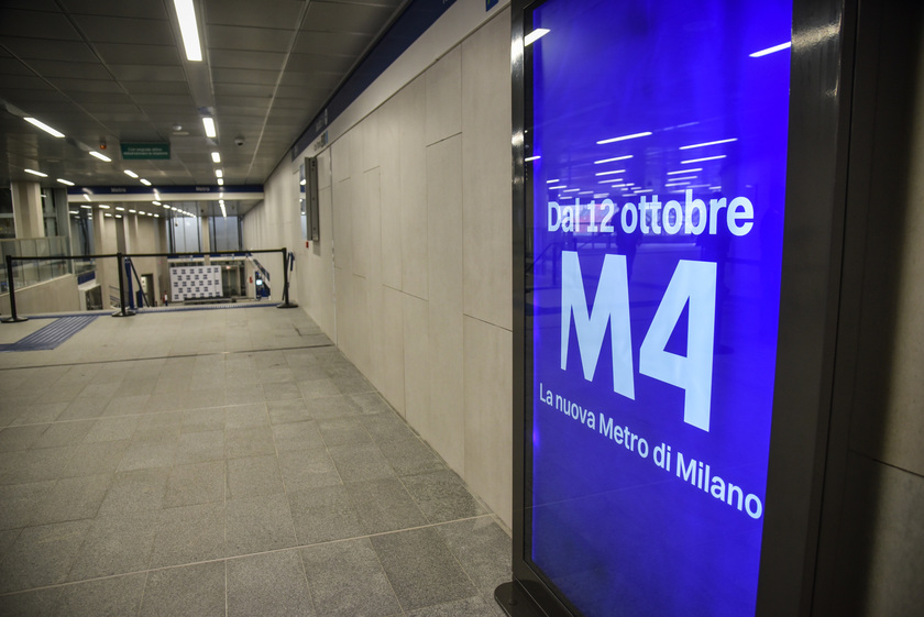 Milano inaugura la metro M4. Sala, 'è un'opera epocale'