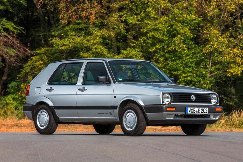 Le otto generazioni della VW Golf