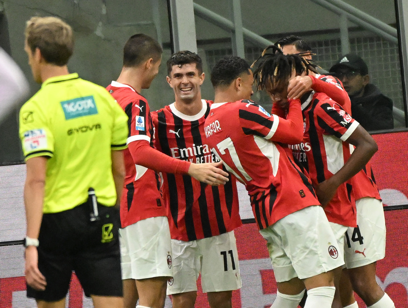 Soccer: Serie A; Milan - Udinese