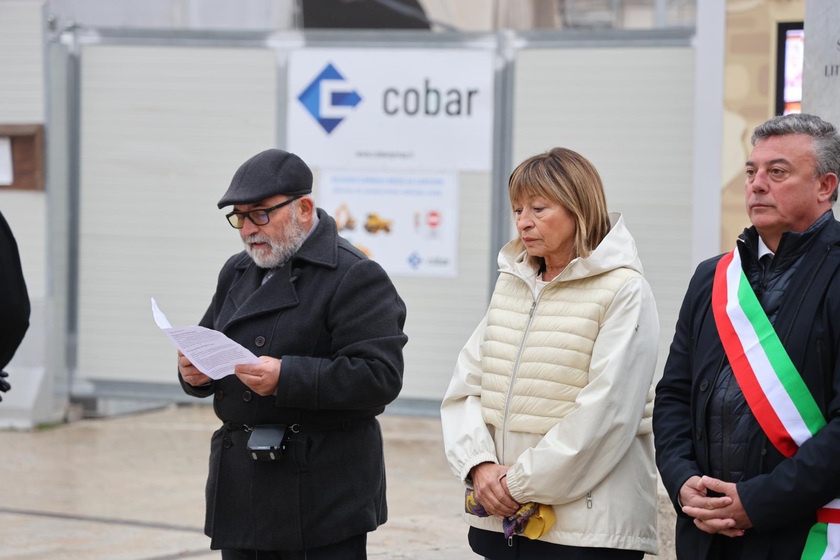 Preghiera in piazza per l'anniversario del sisma di Norcia