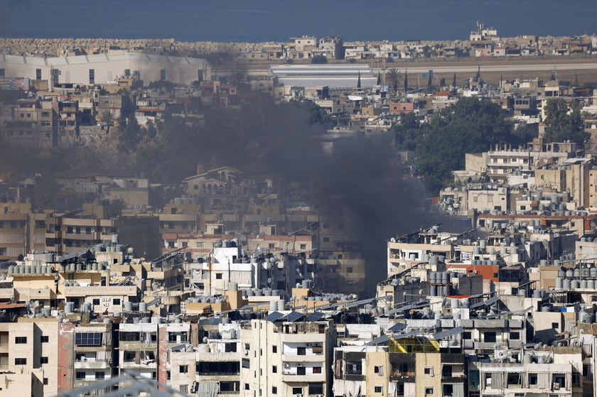 Israeli airstrikes hit the Lebanese capital Beirut